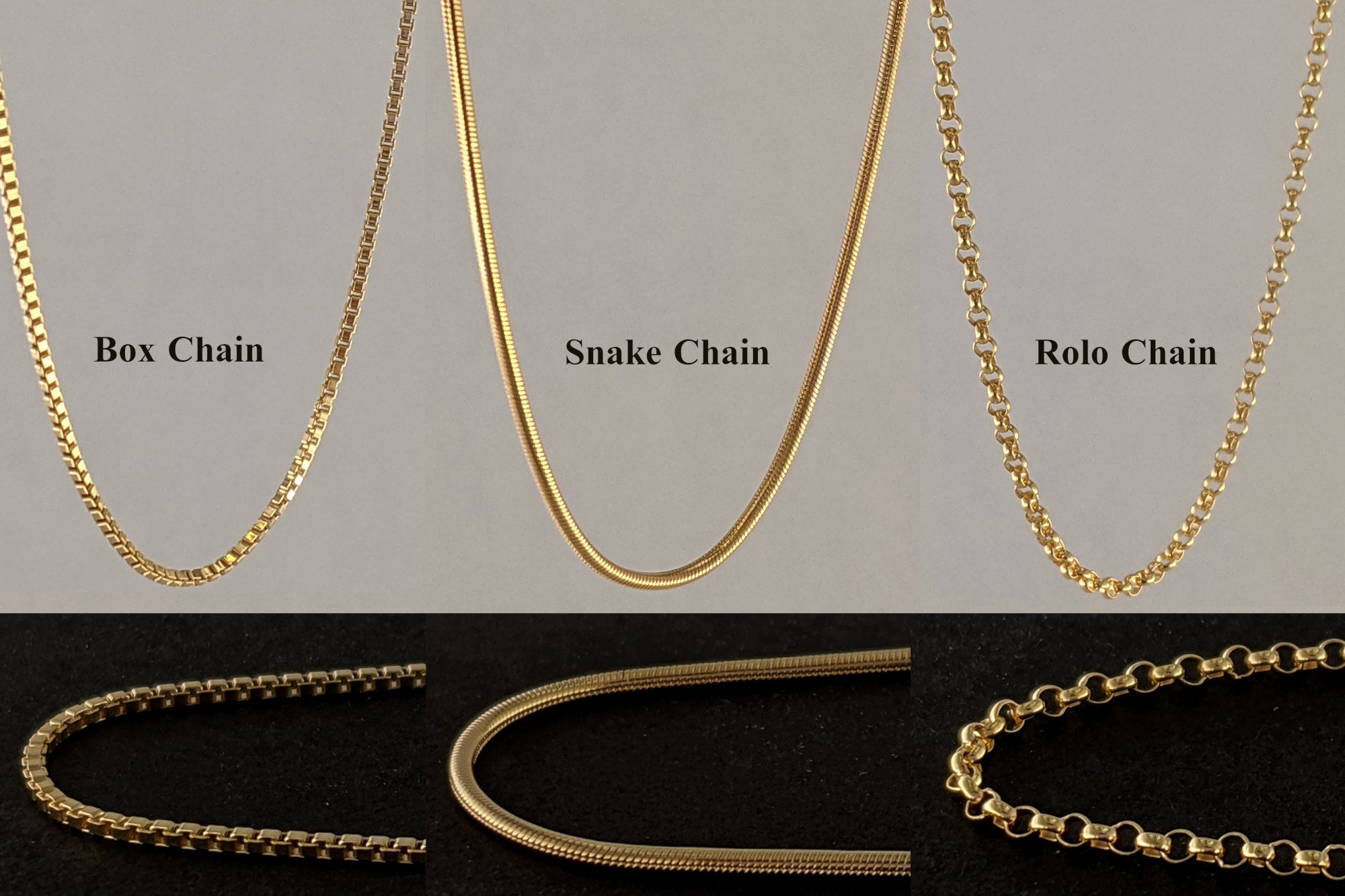 Gold fill chain store